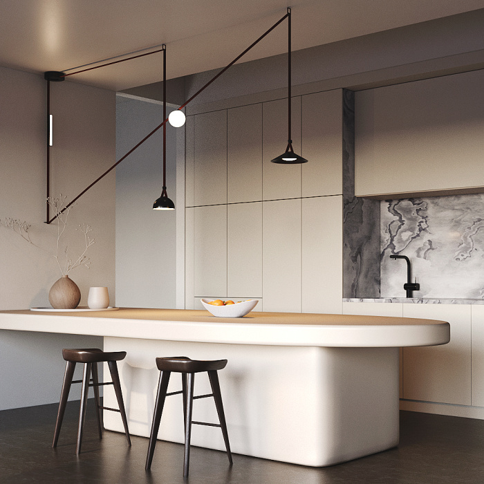 Комплект текстильной подвесной системы Maytoni TFC-Par-CW01-R