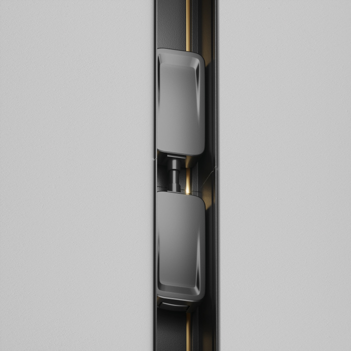 Коннектор питания прямой Radity встраиваемый черный Maytoni TRA084C-B-12