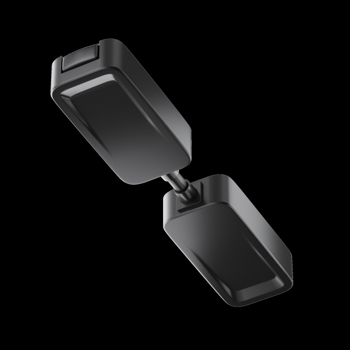 Коннектор питания прямой Radity встраиваемый черный Maytoni TRA084C-B-12