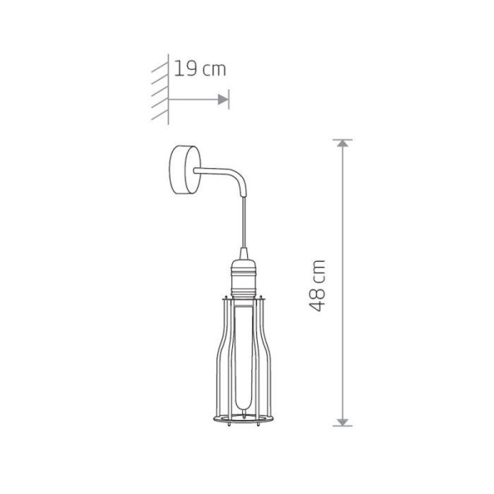 Бра Nowodvorski Workshop 6605