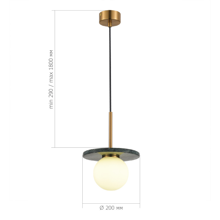 Подвесной светильник ST LUCE NEBULA SL1191.363.01