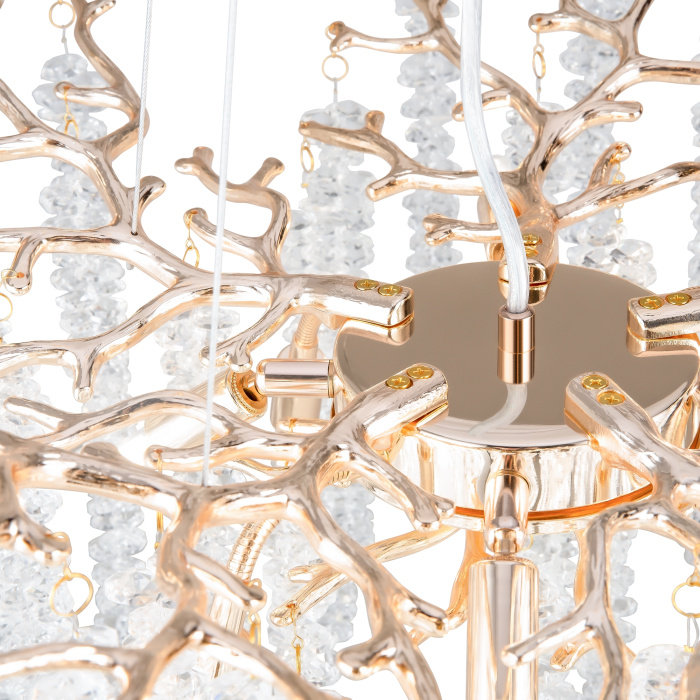 Подвесная люстра Freya Mineral FR1010PL-08G