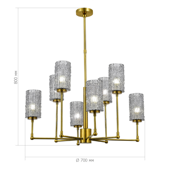 Подвесной светильник ST LUCE GACCIOLO SL1240.303.08