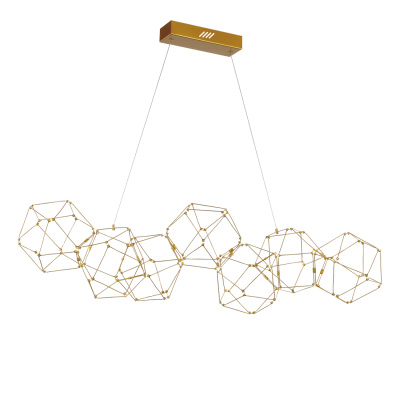 Подвесная люстра Delight Collection Lucciola MD18001068-7A matt gold