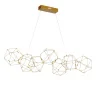 Подвесная люстра Delight Collection Lucciola MD18001068-7A matt gold