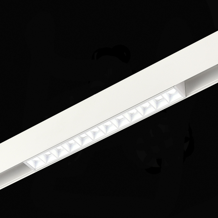 Магнитный трековый светильник SMART Белый LED 1*12W 2700K-6500K 1 080Lm Ra90 36° IP20 L ST371.506.12