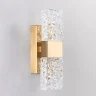 Настенный светильник Delight Collection Wall lamp 88068W gold/clear