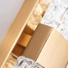 Настенный светильник Delight Collection Wall lamp 88068W gold/clear