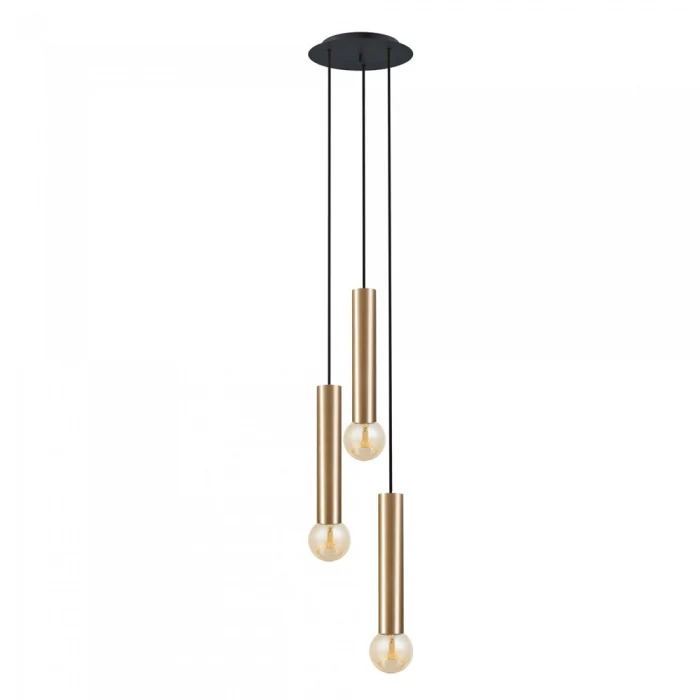 Подвесной светильник Nowodvorski Baton Brass/Black 7855