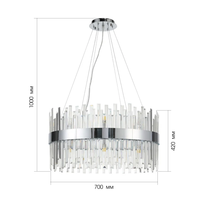 Люстра подвесная BAFO ST LUCE SL1160.103.18