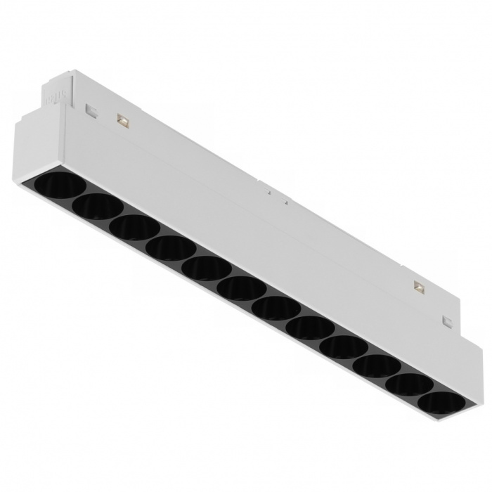 Светильник трековый магнитный iLedex VISION 4822-002-L235-12W-38DG-4000K-WH