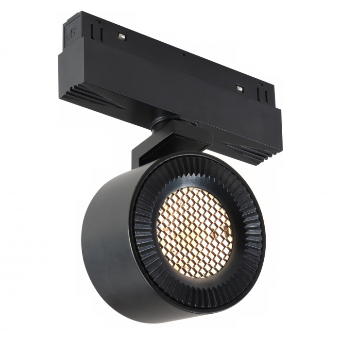 Светильник трековый iLedex VISION SMART 4822-010-D82-12W-38DG-BK (раб. с Алисой)