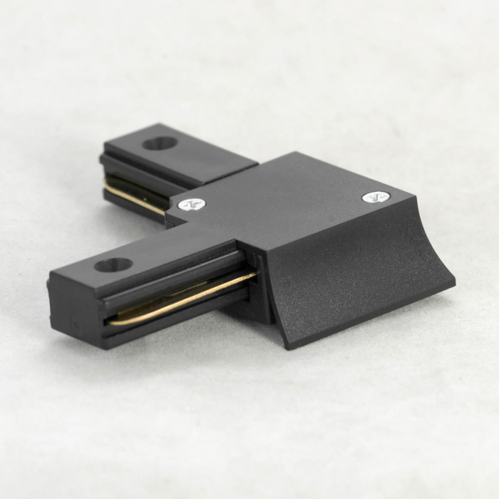 Угловой коннектор черный 10325