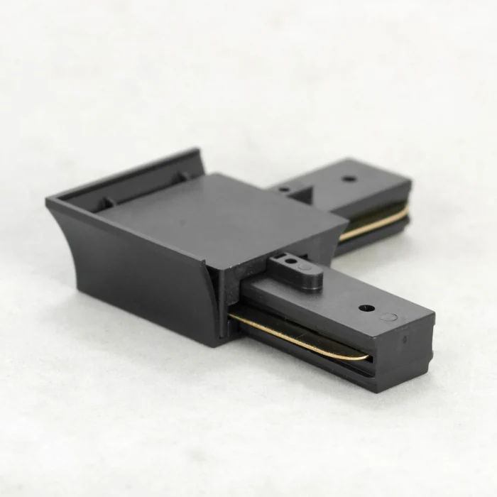 Угловой коннектор черный 10325