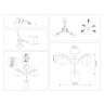 Потолочный светильник Ambrella Light Traditional TR83115