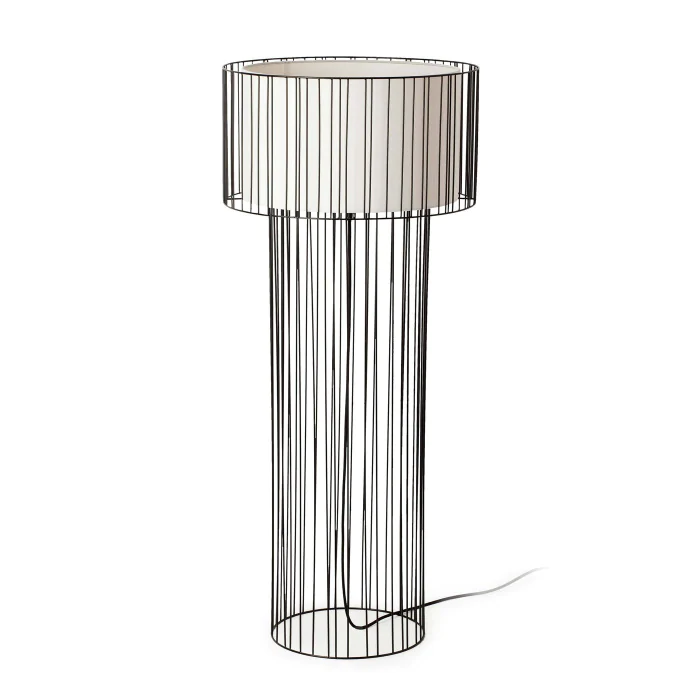 Торшер LINDA Black floor lamp