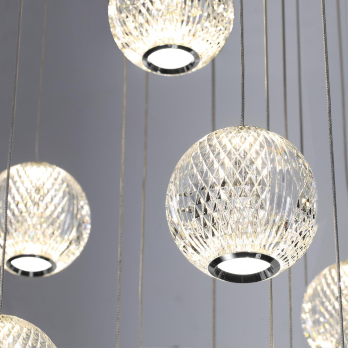 Люстра каскадная Odeon Light Crystal 5007/120L