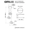 Подвесной светильник Citilux Дуэт CL719030