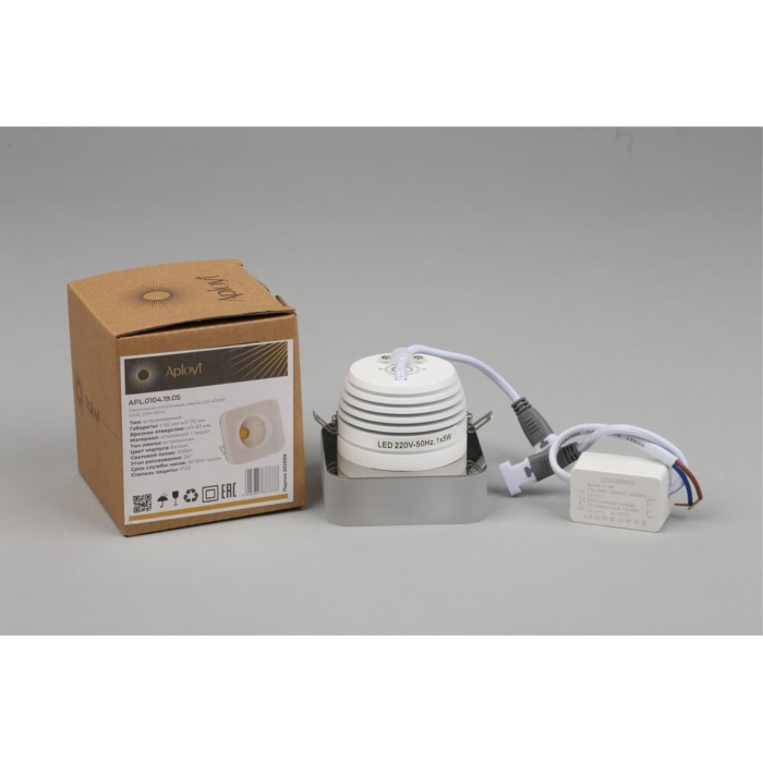 Светильник встраиваемый Aployt Dayon APL.0104.19.05