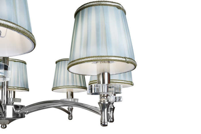 Подвесная люстра iLamp Olivia 82336/8 Хром