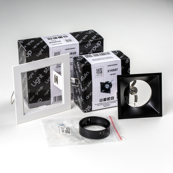 Комплект со светильником Lightstar Domino D51607BMOD