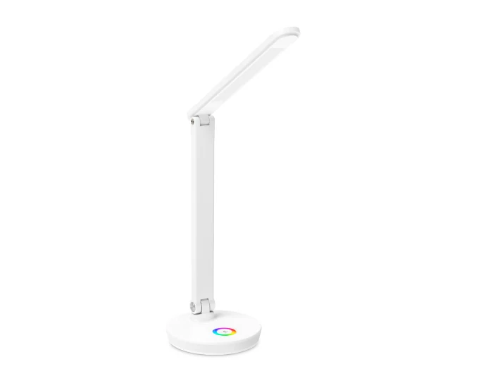Светодиодная настольная лампа с RGB подсветкой, USB-проводом и регулировкой цвета Ambrella light DE534