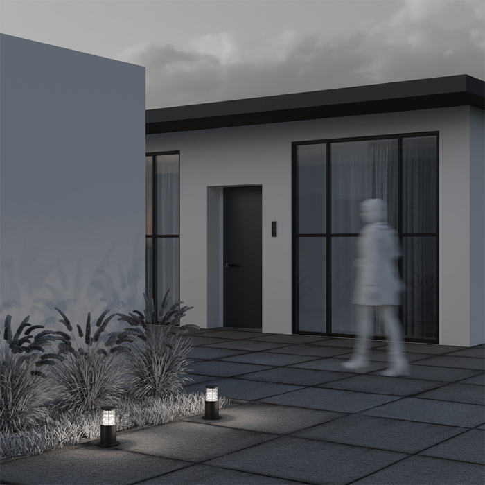 Садово-парковый светильник Maytoni Bronx O576FL-01B1