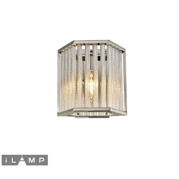 Настенный светильник iLamp RICH W9509-1 NICKEL