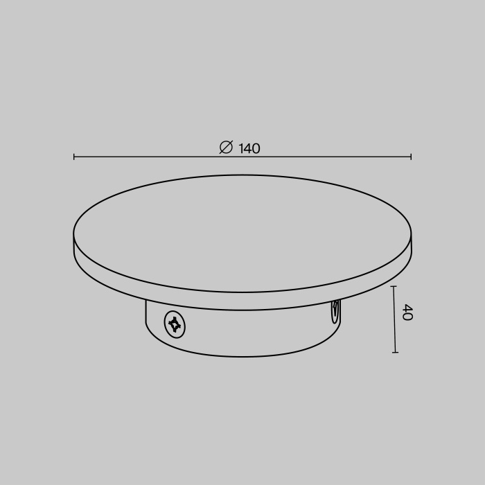 Светильник настенный Maytoni Wald O420WL-L7GF