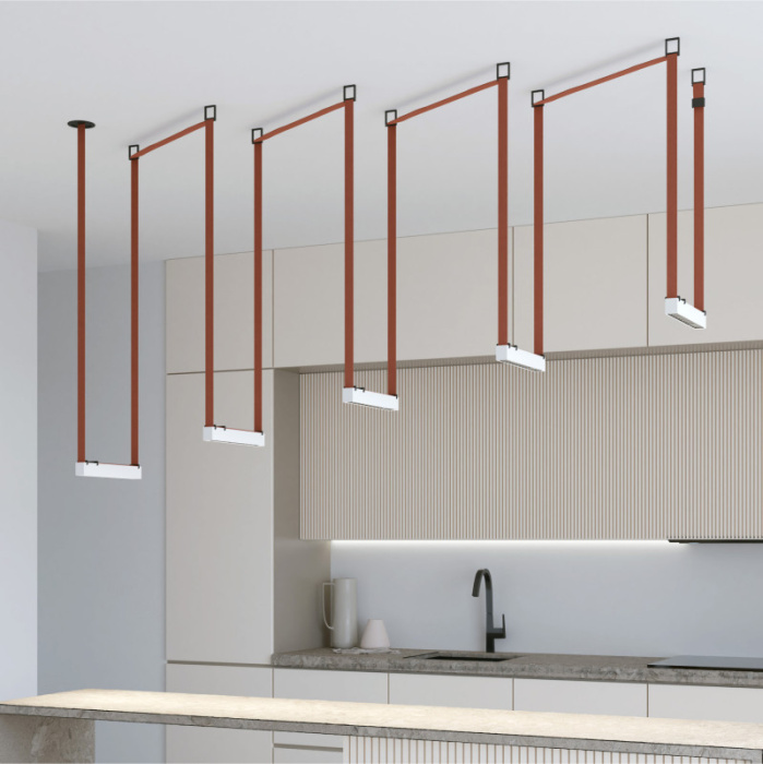 Светильник на шине Denkirs BELTY GRILL DK5571-WB