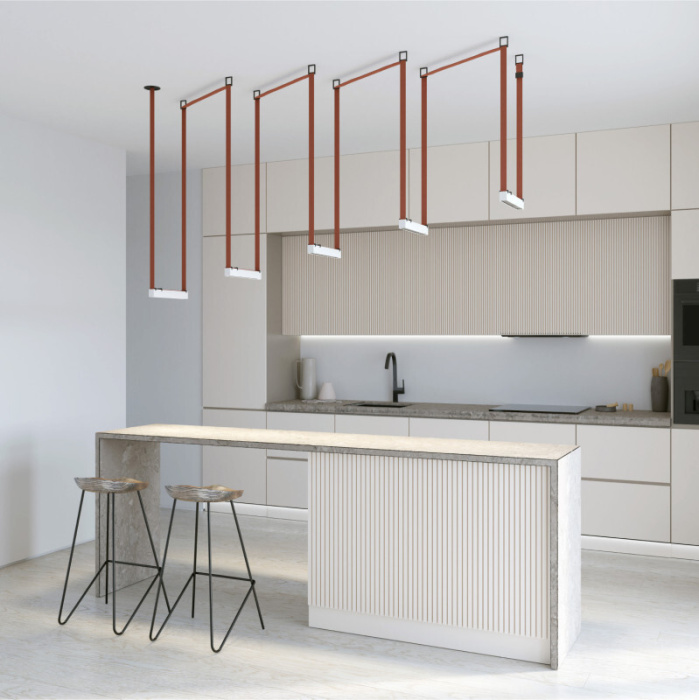 Светильник на шине Denkirs BELTY GRILL DK5571-WB