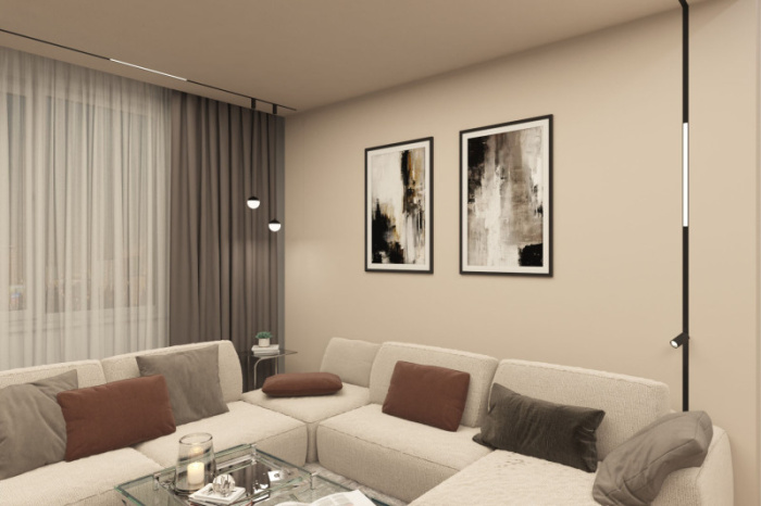 Светильник на шине Denkirs SMART LINEAR DK8005-BK