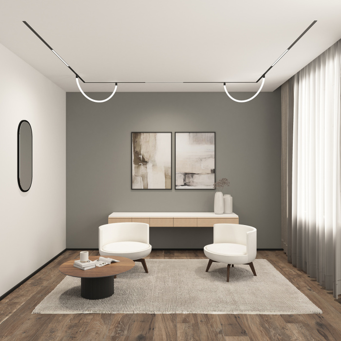 Светильник на шине Denkirs SMART LINEAR DK8005-BK