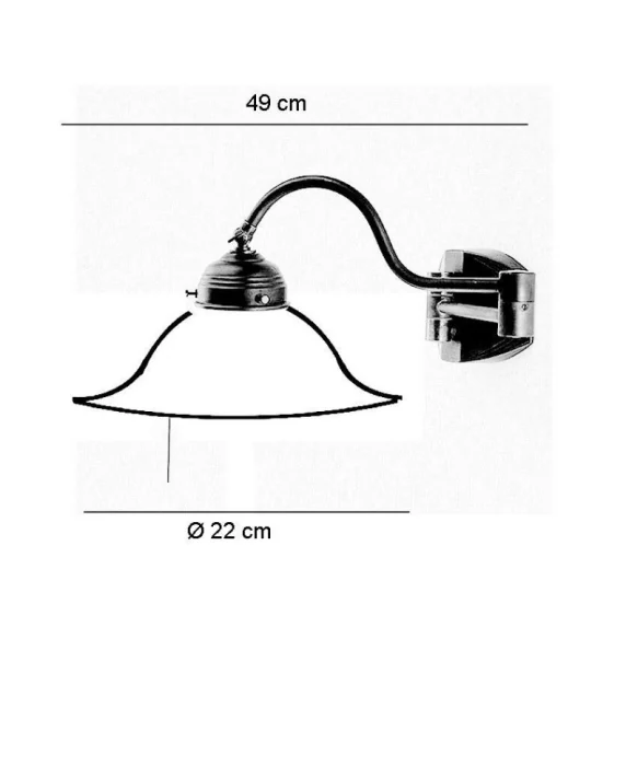 Бра Berliner Messinglampen A64-22maA