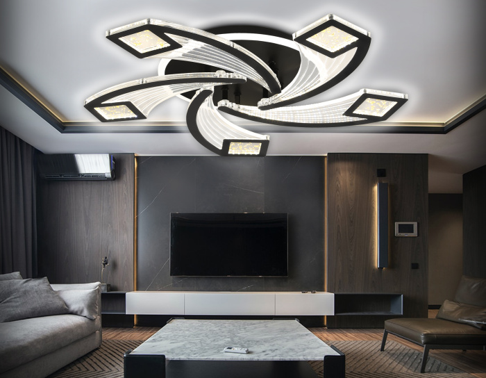 Потолочный светодиодный светильник с пультом Ambrella light FA4478