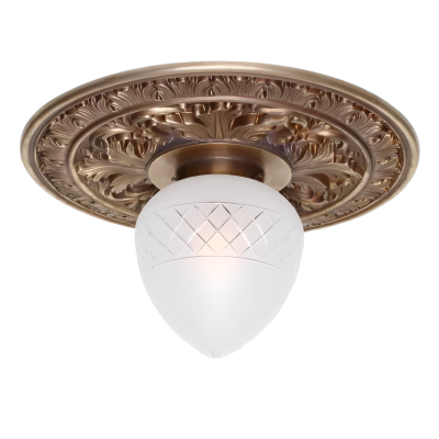 Потолочный светильник Berliner Messinglampen D117-224crB