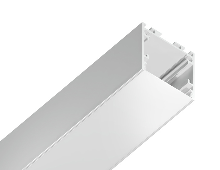 Алюминиевый профиль накладной/подвесной "Profile System" 25*25 для светодиодной ленты до 23мм Ambrella light GP2500WH