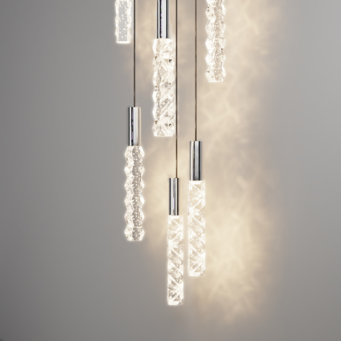 Каскадная люстра Maytoni Modern MOD328PL-L18CH3K