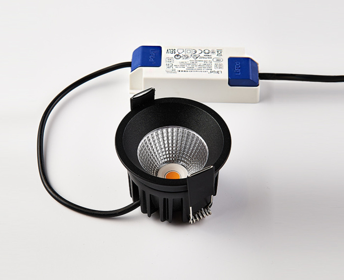 Встраиваемый светильник Italline IT08-8035 black 3000K