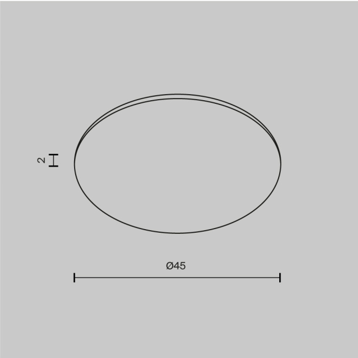 Стекло для пылевлагозащиты IP 44 Maytoni Dip Glass001-D45