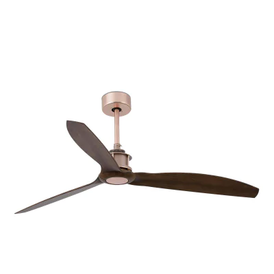 Вентилятор без света JUST FAN Copper/wood ceiling fan with DC motor
