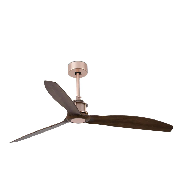 Вентилятор без света JUST FAN Copper/wood ceiling fan with DC motor