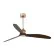 Вентилятор без света JUST FAN Copper/wood ceiling fan with DC motor