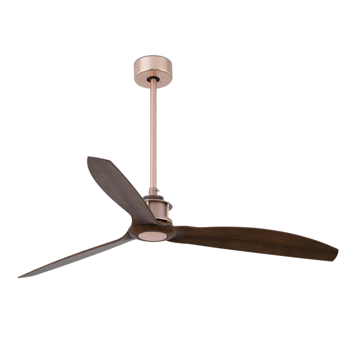 Вентилятор без света JUST FAN Copper/wood ceiling fan with DC motor