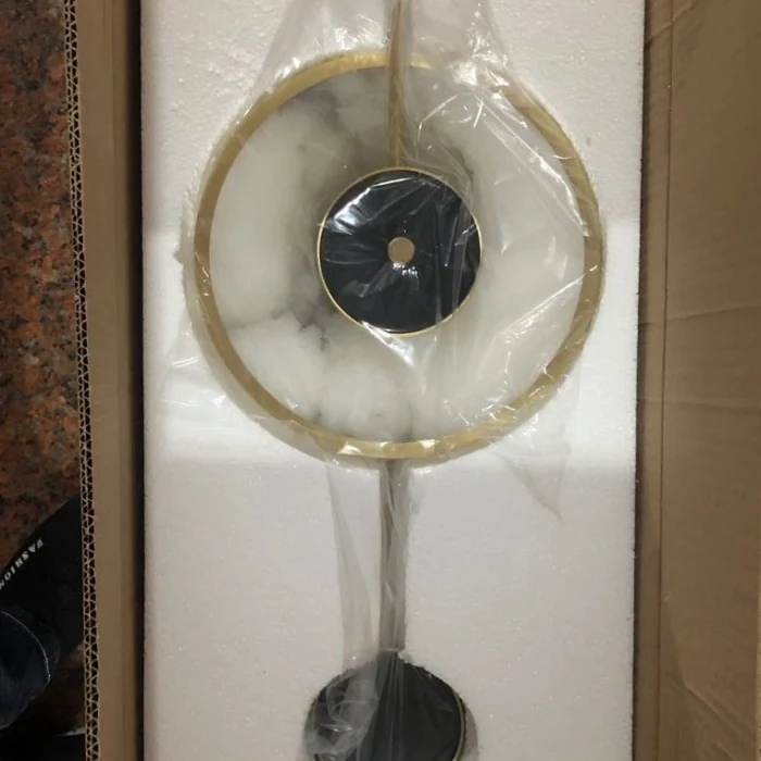 Настенный светильник-бра из мрамора LOREO A ImperiumLoft