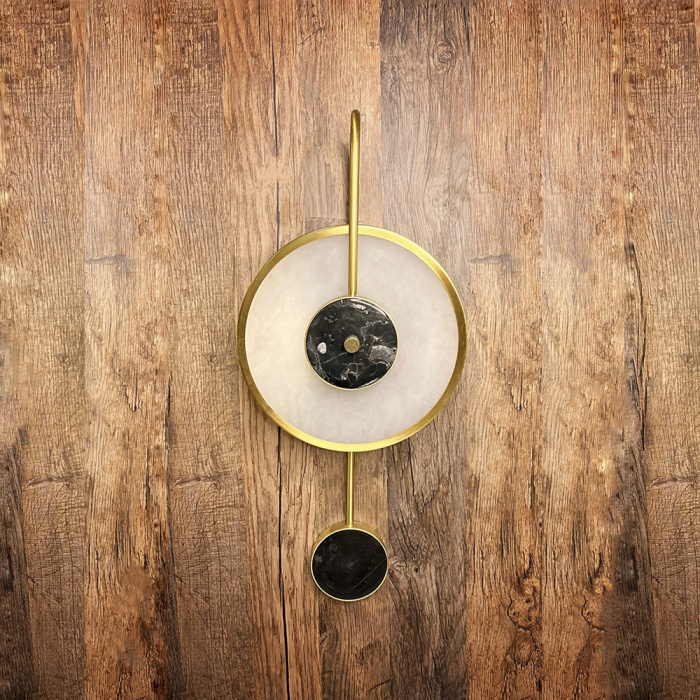 Настенный светильник-бра из мрамора LOREO A ImperiumLoft