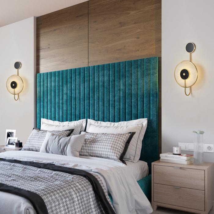 Настенный светильник-бра из мрамора LOREO A ImperiumLoft