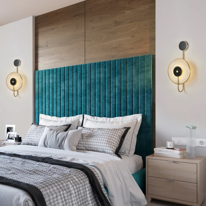 Настенный светильник-бра из мрамора LOREO A ImperiumLoft