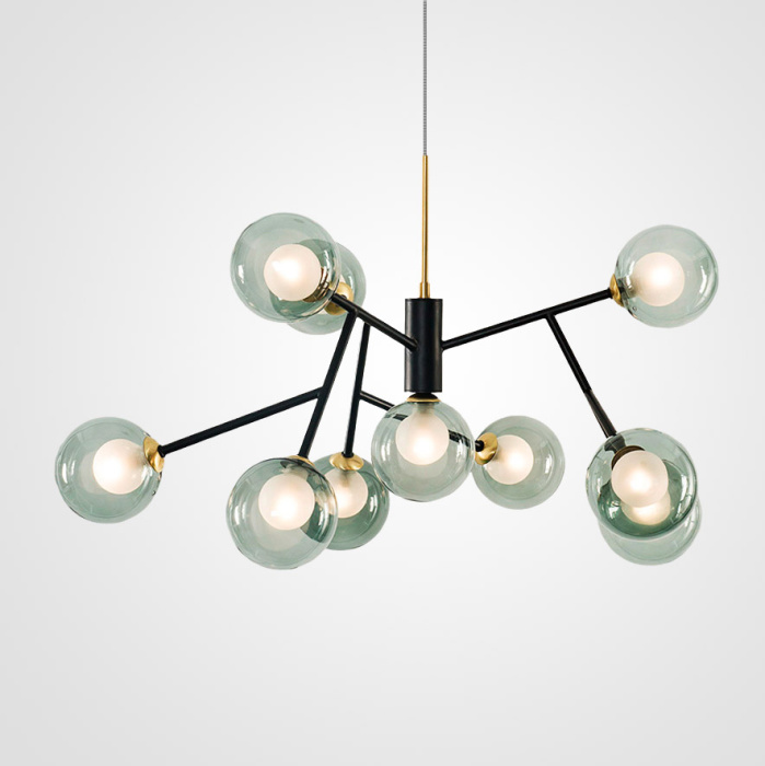 Подвесная люстра PEARL L5 Grey ImperiumLoft