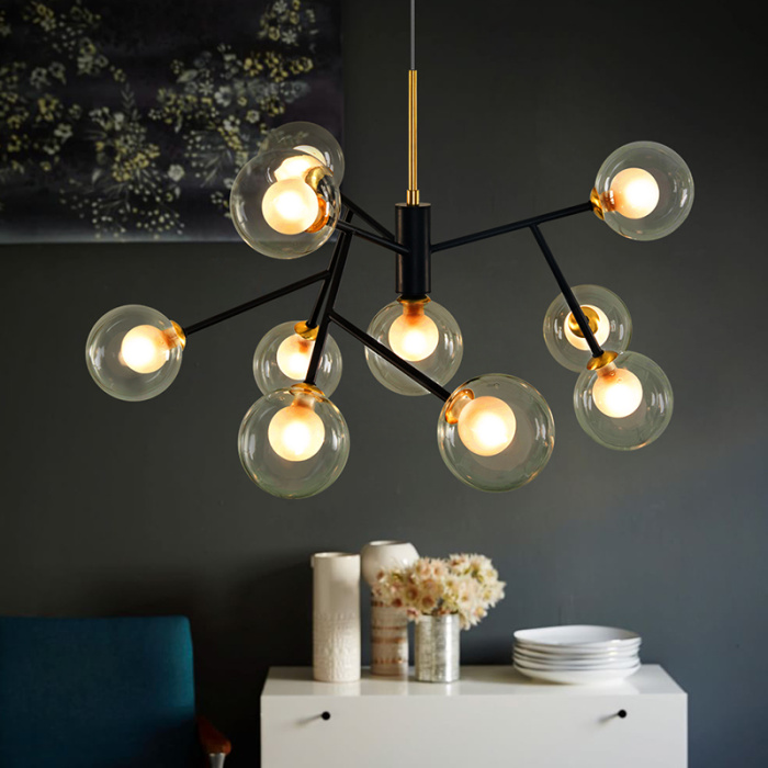 Подвесная люстра PEARL L5 Grey ImperiumLoft